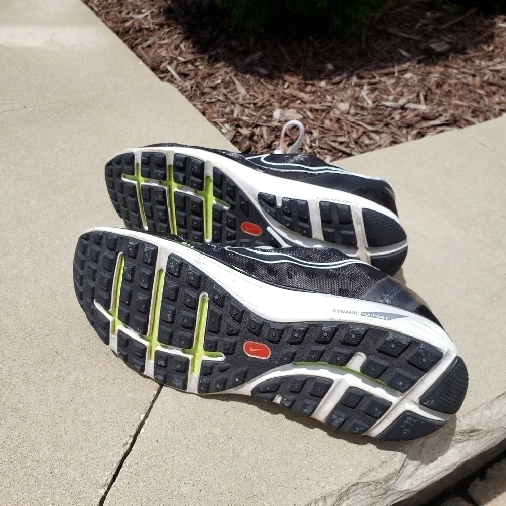 Nike Lunarlon Polka Dots Sneakers 5.5Y